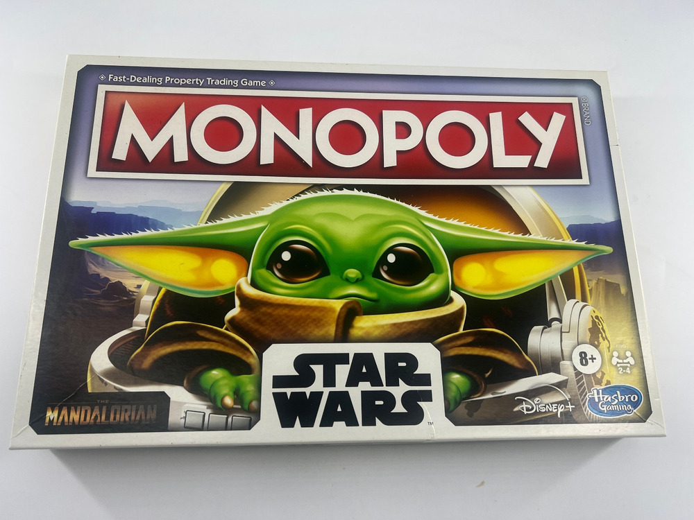 Monopoly: Star Wars The Child Edition Board Game for Kids and Families New